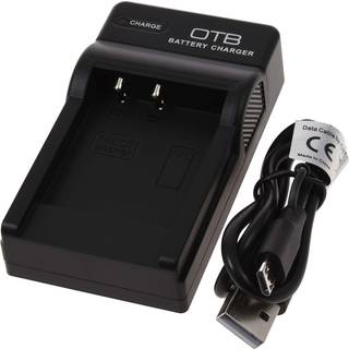 Lader, Ladestation DC-K Passer til Batteri Sony NP-BG1 / NP-FG1