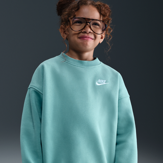 Oversized Nike Sportswear Club Fleece-sweatshirt til større børn - grøn