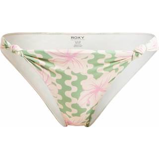 Roxy Women's Hibiscus Daze Hipster Bikini-trusser Damer størrelse M farve hvid