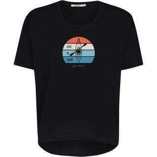 GreenBomb Women's Nature Good Life Feel T-Shirt T-shirt Damer størrelse XL farve sort