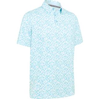 Callaway Golf Callaway Apparel Blue Kaleidoscope Chev Polo Shirt