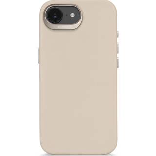 MagSafe Decoded læderbagcover (iPhone 16e) - Beige