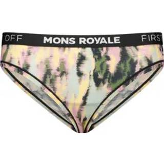 Mons Royale Women's Folo Merino Briefs Merino undertøj Damer størrelse XL farve grå