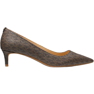 MK Alina Flex Logo Kitten Pump - Brown - Michael Kors - EU 36.5