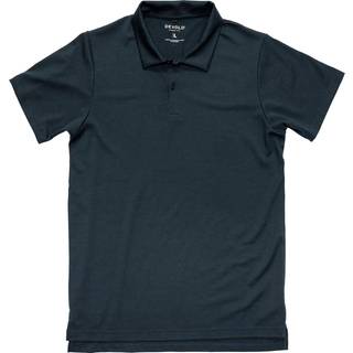 Devold Premium Polo Merino-shirt Herrer størrelse S farve blå