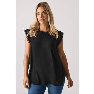 Yours Curve Yours Curve Rynket Hæklet Vest