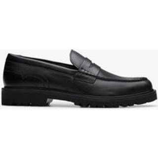 Clarks Clarks Black Leather Berwick Lo Shoes