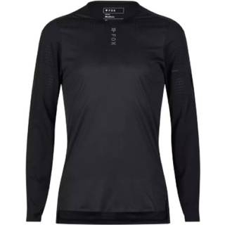 FOX Racing Flexair Pro L/S Jersey Cykeljersey Herrer størrelse L farve sort