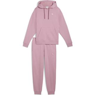 PUMA Loungewear Fleece Sweat Suit Women, Clothing, Poised Pink, XL