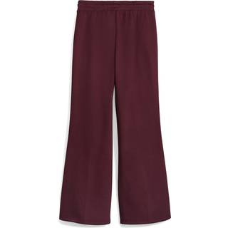 PUMA HER Comfort High-Waist Straight Pants Women, Clothing, Ruby Shimmer, S - Ruby Shimmer - S