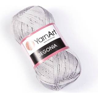 Garn Art Begonia garn 100% bomuldsrent premium blødt bomuldsgarn til strikning af hækling og amigurumi forskellige pastel- og skinnende farver ga