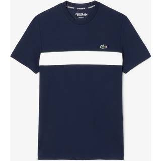 Lacoste Reverse Croc Pique T-Shirt, Blue - 3/S