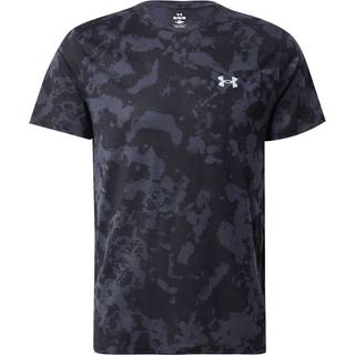 Under Armour Launch Printed Men's Short Sleeve Anthracite / Black / Reflective S