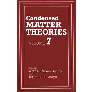 Condensed Matter Theories