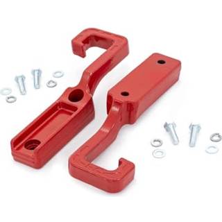 Rough Country Smed Tow Hooks for 15-22 Jeep Grand Cherokee | R?d - Rs133