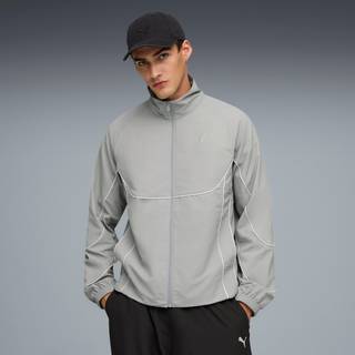 Men&#39;s PumaTECH Track Jacket, Gray, Size L, Clothing - White - L