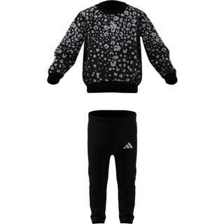adidas adidas Black Glam Infant Kids Sweatshirt and Leggings Set