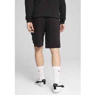 Men&#39;s Puma Essentials No. 1 Logo Cargo 10&#34; Shorts, Black, Size XS, Clothing - Black - XS