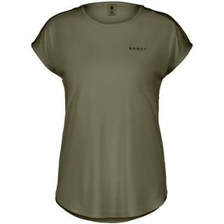 Scott Women's Defined S/S Funktionsshirt Damer størrelse L farve olivengrøn