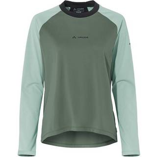 Vaude Women's Loamer L/S Shirt Cykeljersey Damer størrelse 42 farve olivengrøn