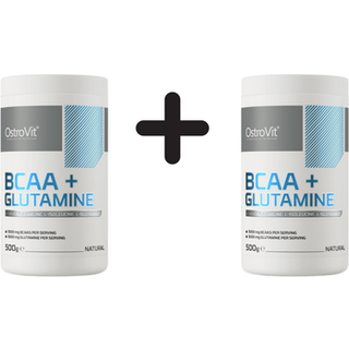 OstroVit - BCAA + Glutamin, Naturlig 500g