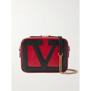Valentino Garavani Viva Superstar Small leather crossbody bag - black - One Size