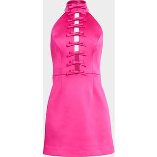 Rebecca Vallance Petra floral jacquard cocktail dress - pink - XS