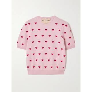 Valentino Virgin wool top - pink - S