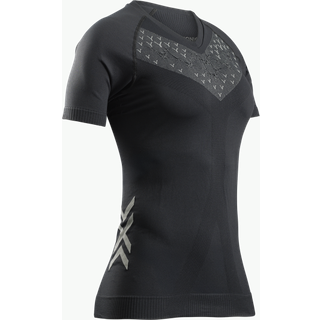 X-Bionic Women's Twyce Run Shirt S/S Løbeshirt Damer størrelse L farve sort