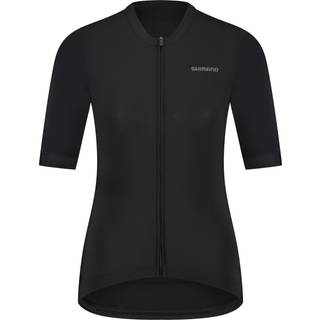 Shimano Women's Futuro Short Sleeves Jersey Cykeljersey Damer størrelse S farve sort