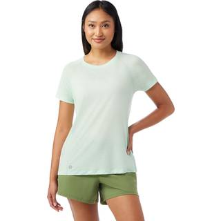 Smartwool Women's Merino Sport 120 S/S Merino undertøj Damer størrelse XL farve hvid/grå