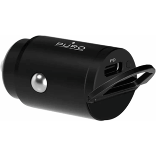 Puro Hurtig Biloplader 20W, 1x USB-C, Ultrakompakt