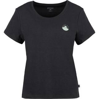 Stoic Women's Hemp30 AmalSt. Tee T-shirt Damer størrelse 3XL farve sort