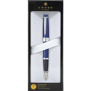 Cross AT0456-12MS Bailey Blue Lacquer Fountain Pen - A21124