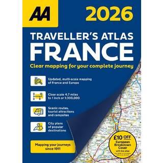 AA Traveller’s Atlas France 2026