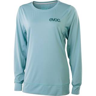 Evoc Women's Long Sleeve Jersey Cykeljersey Damer størrelse L farve turkis