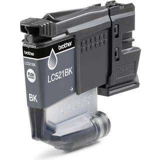 Brother LC521BK Sort Blækpatron (500s)