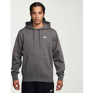 Nike Nike Dark Grey Heather Club Pull Over Hoodie