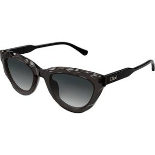 Chloé Kvinde CH0294S 001 Solbriller Acetat Grå Grå Cat Eye