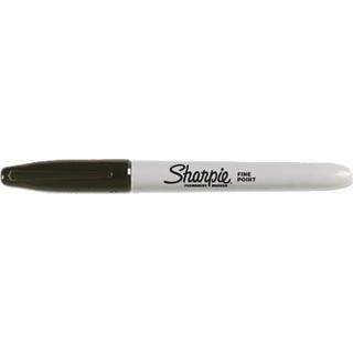 12 x Sharpie Fine Point marker 1mm sort