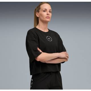 PUMA x HYROX Cropped Lifestyle Tee Women, Clothing, Black, XXL - Black - XXL