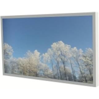 HI-ND EASY mounting kit - landscape - for LCD display - white RAL 9003 43" 200 x 200 mm