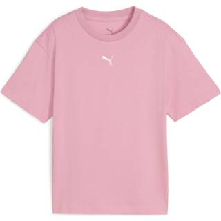 Women&#39;s Puma Essentials Boxy Tee Youth, Pink, Size 7-8Y, Age - Poised Pink - 7-8Y