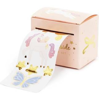 23 stk. Enhjørningeklistermærker - Farverigt Mix, Miljøvenlige, Til Kreativ Pynt