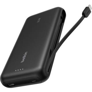 Belkin Gaming power bank - USB 2 x USB-C - 30 Watt Powerbank - Sort - 20000 mAh