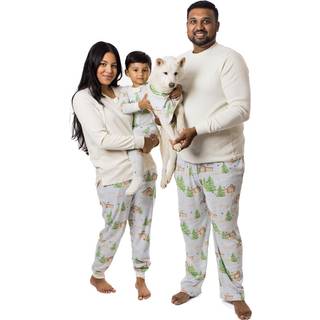 Burt's Bees Baby Unisex Baby Toddler 2-Piece Family Jammies Matchende Holiday Organic Cotton Pyjamas Winter Cabin 2024 2t