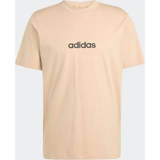 adidas adidas Single Essentials Linear 100% bomuldsjersey T-shirt