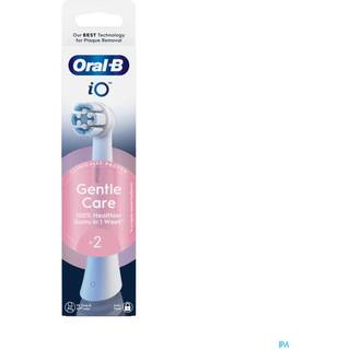 Oral-B iO Gentle Care tandbørstehoveder 2-pak - hvid (På lager i butik)