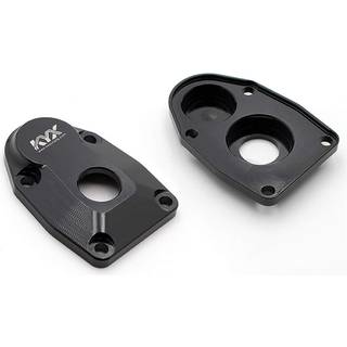 Kyx Racing Aluminium Legering Currie F9 Portal Axle Outer Portal Drive Housing Portal Coverplader Opgraderer Dele Tilbehør til 1/10 RC Crawler Ca