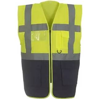 YOKO YK801 Veste & Bodywarmers Hi-Vis Yellow / Navy XL
